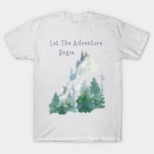 Let the Adventure Begin T-Shirt